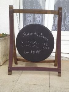 Porte Menu Fond de Tonneau