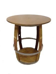 Table Haute tonneau Avec Repose Pieds