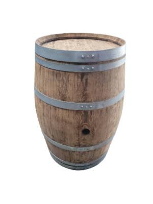Barrique | Tonneau De Decoration Poncé aspect brûler – Image 2