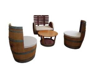 Ensemble Salon Barrique Tonneau – Image 2