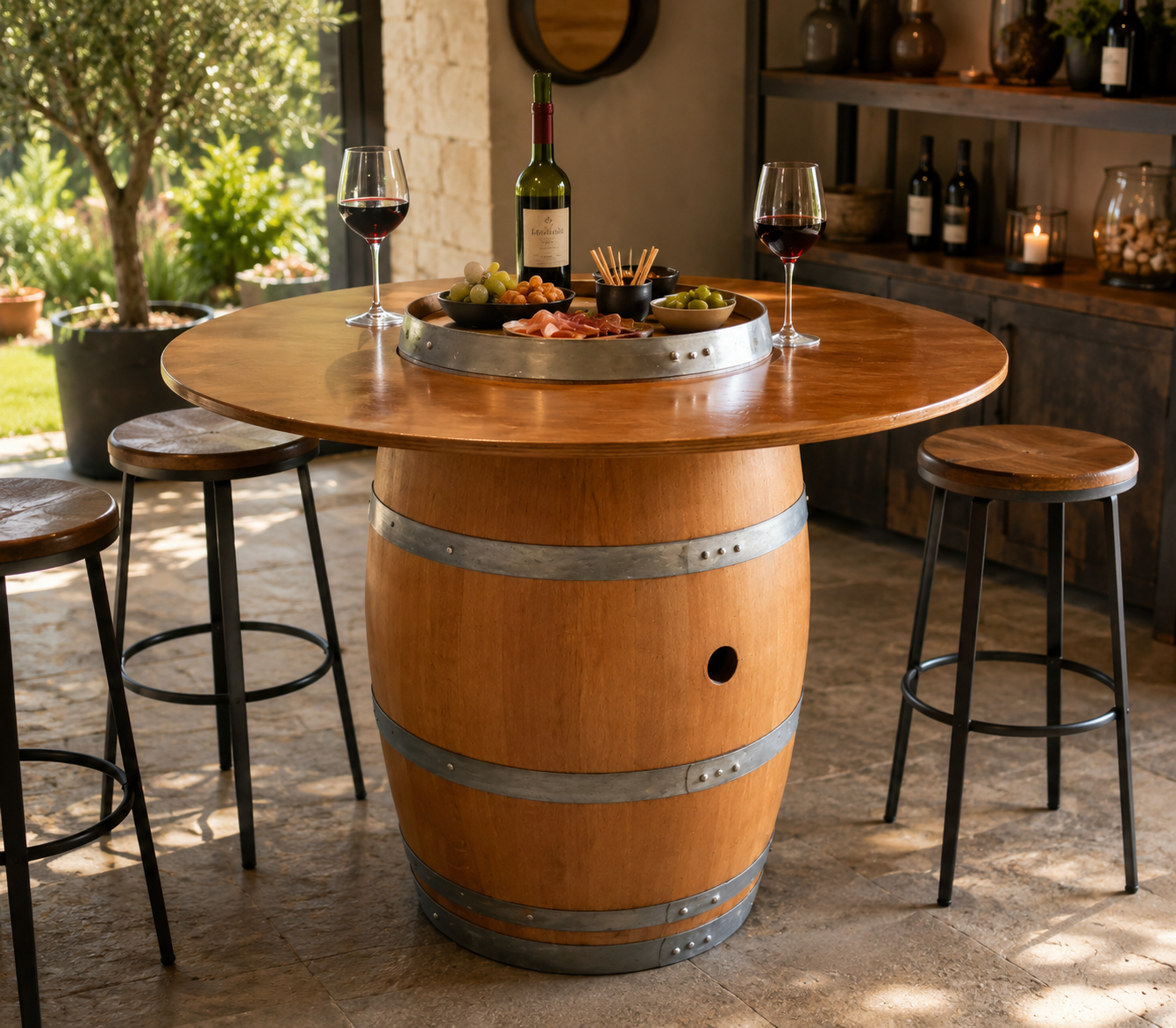 table tonneau tapas
